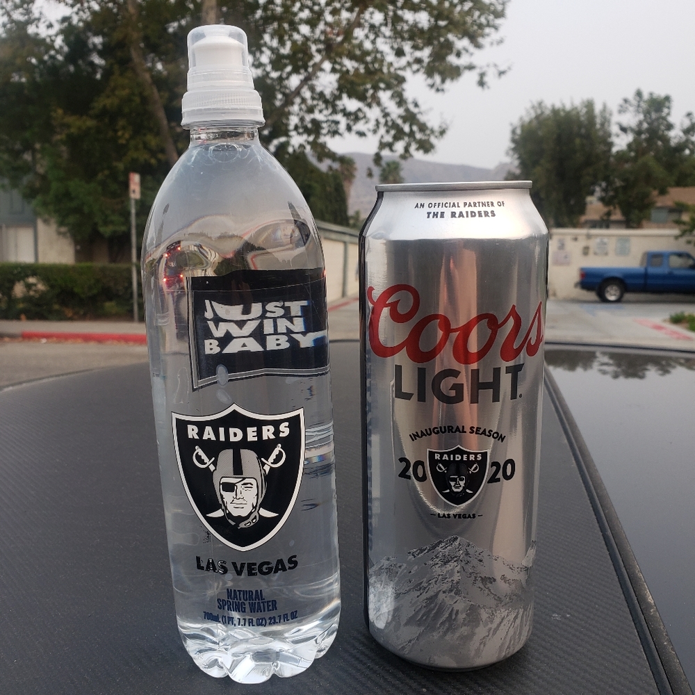 Official Limited Edition Las Vegas Raider Bottle